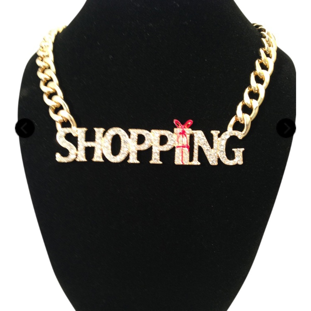 Shop Babi Shop Gold Necklace Nwt 38$